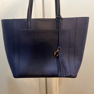 COLE HAAN Tote Bag Navy-Worn only twice